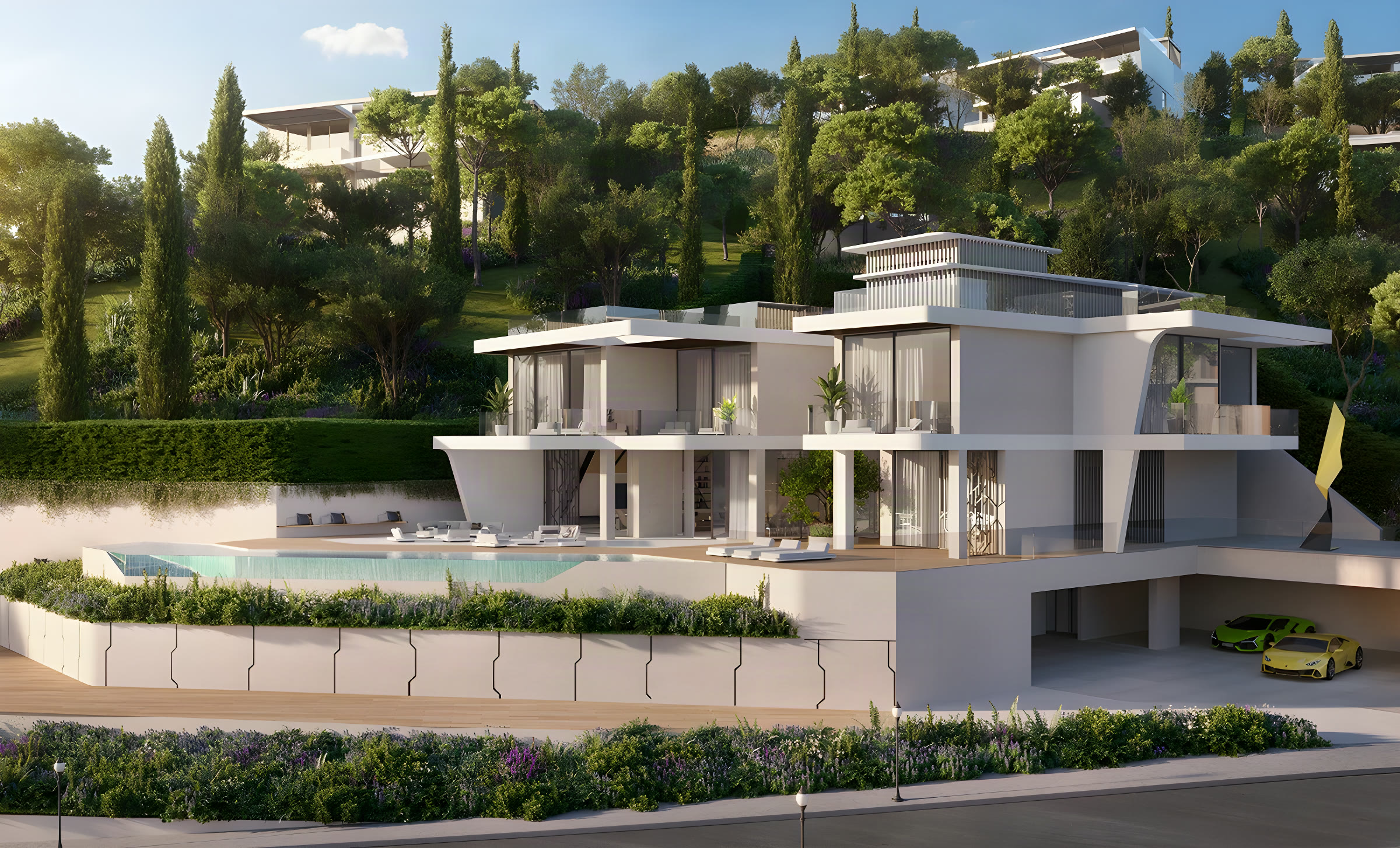 Tierra Viva Lamborghini-design villa, Benahavís