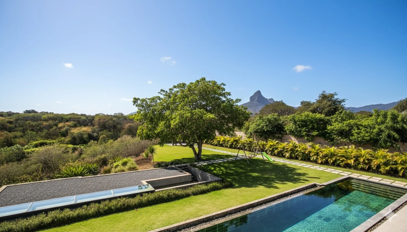Contemporary villa, 4 suites