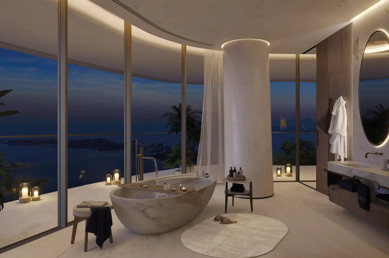 Como Residences — Penthouse bathroom