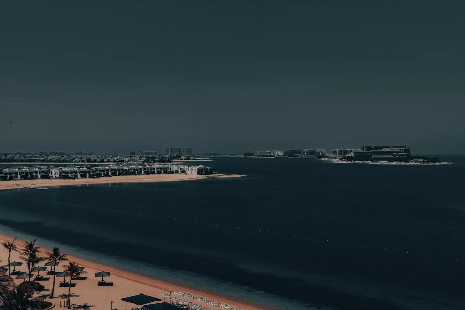 Aerial view of Palm Jumeirah — buying property in Dubai