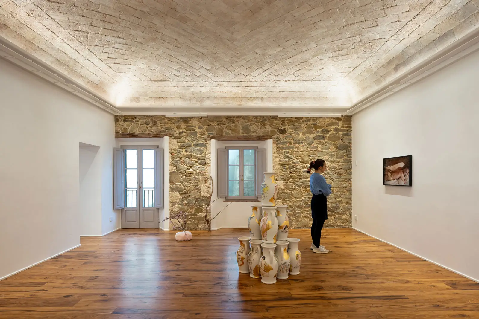 Contemporary art gallery — Monteverdi Tuscany