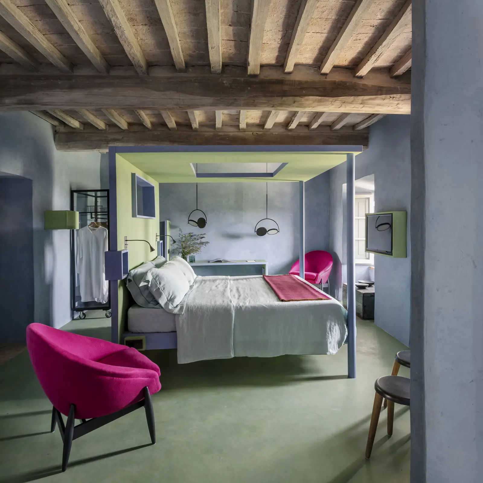 Francigena room — Monteverdi Tuscany