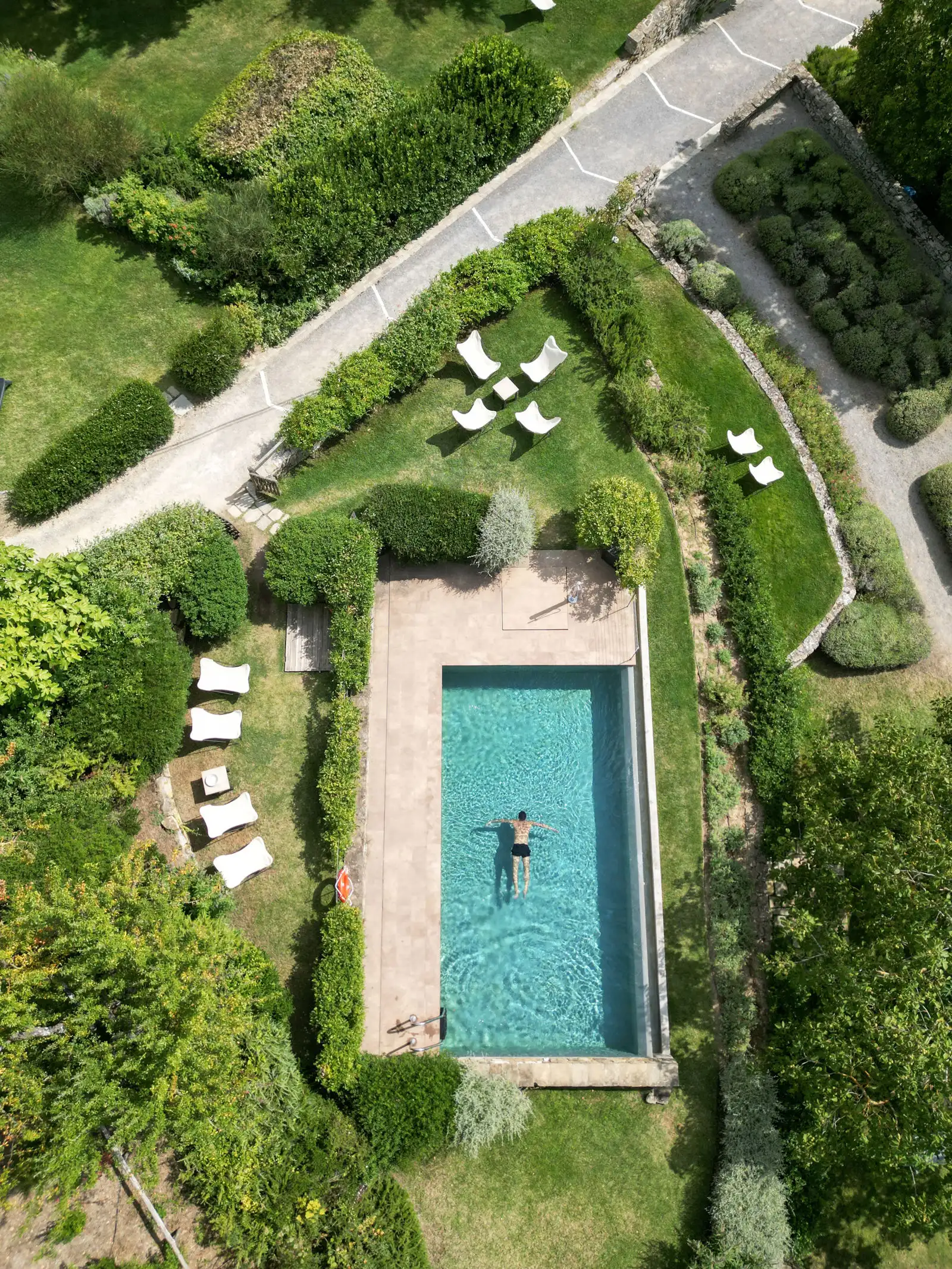 The Monteverdi village from above — wedding buyout