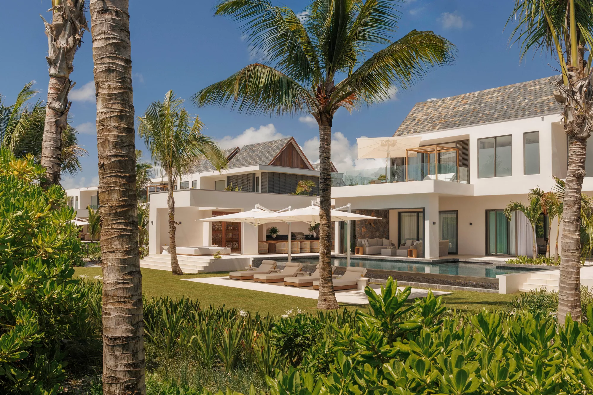 Private pool of a One&Only Private Home at Le Saint Géran, Mauritius