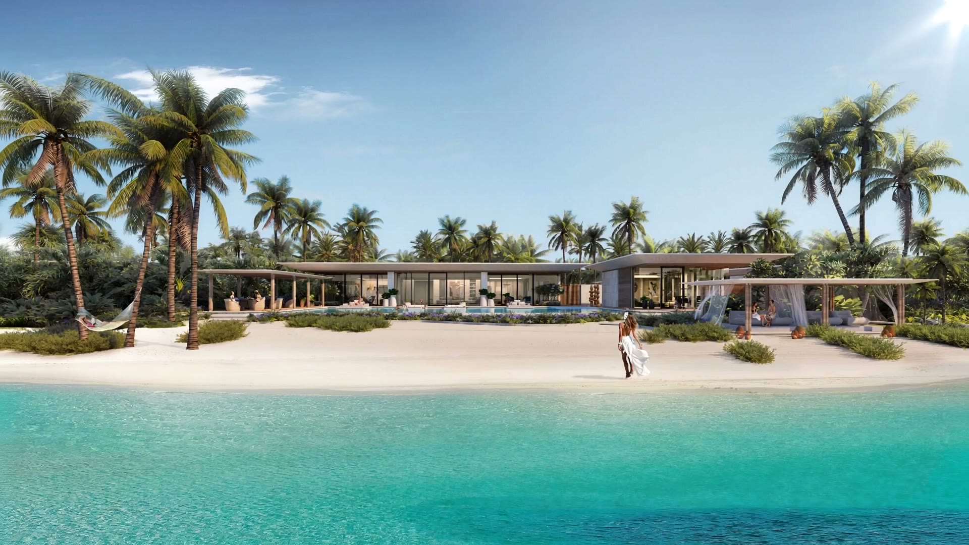 Luxury properties in the Maldives